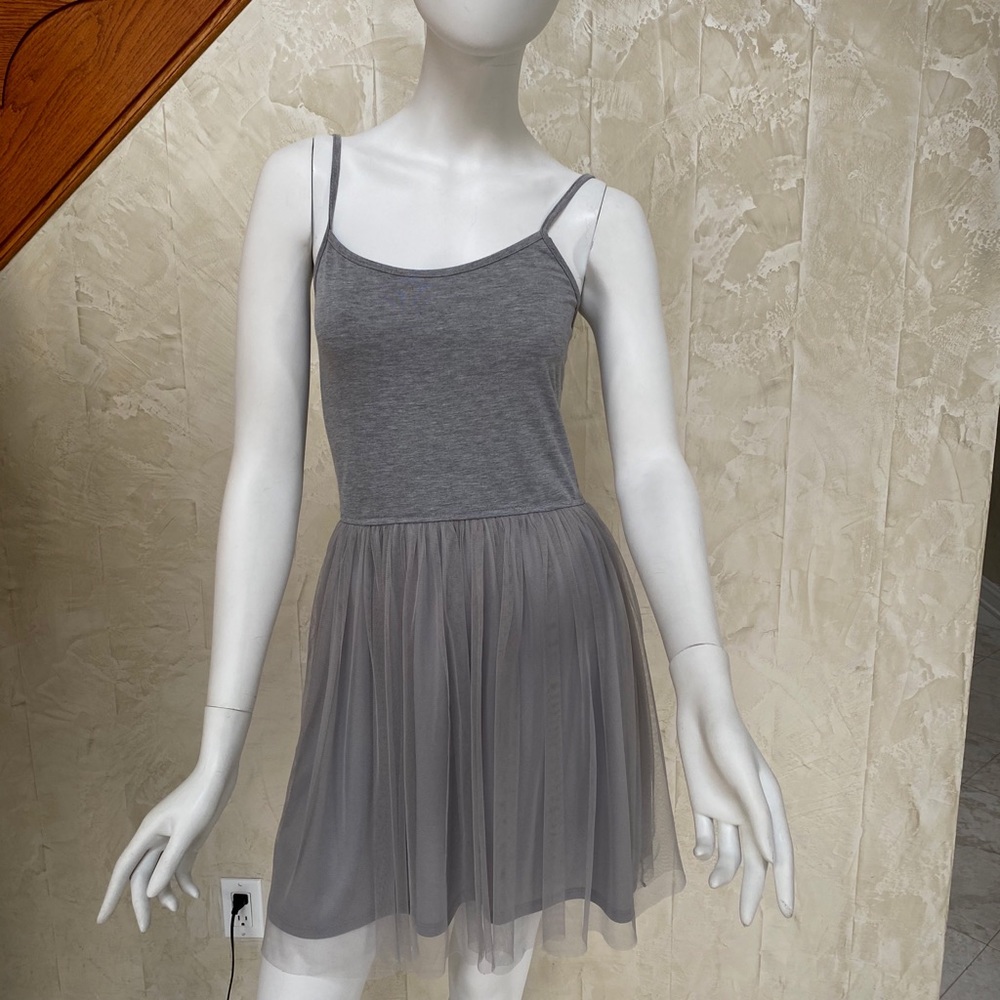 Mystere Light Grey Tank with Netting - Picture 2 of 5